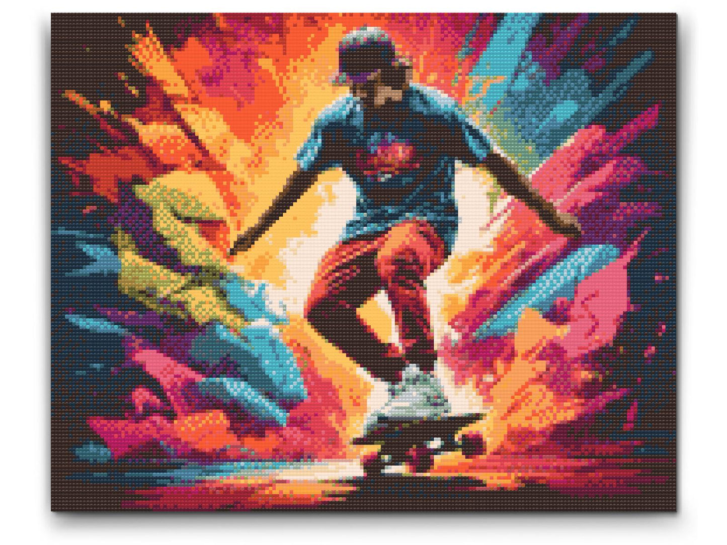 Diamond Painting - Skateboarder