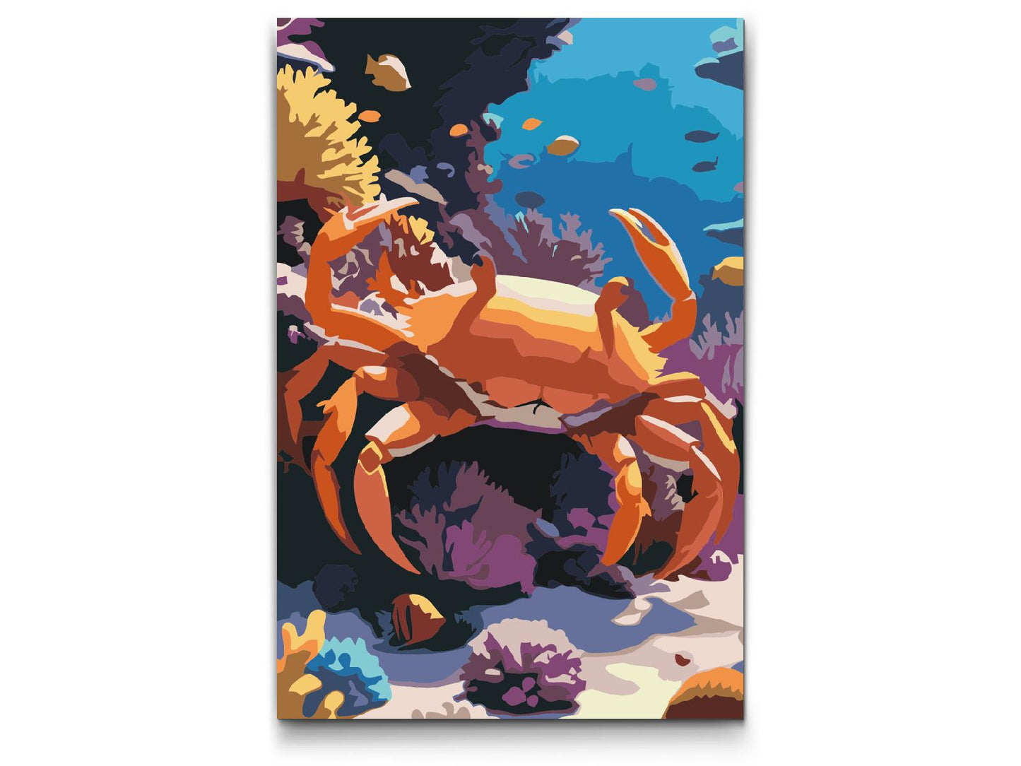 Paint by Numbers - Krabbe i havet