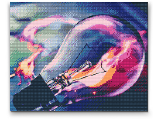 Diamond Painting - Neonpære