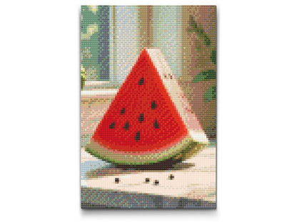 Diamond Painting - Et stykke vandmelon