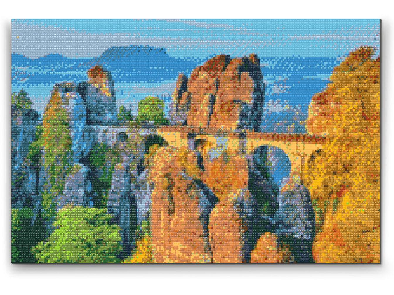 Diamond Painting - Bastei-broen