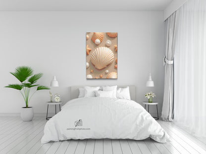 Diamond Painting - Skaller på stranden