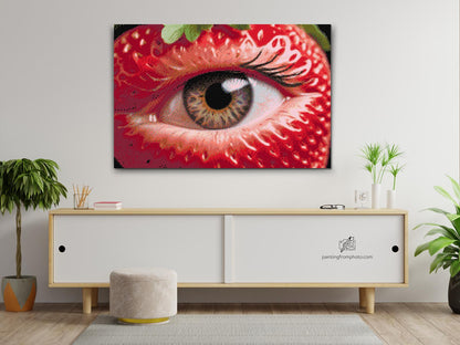 Diamond Painting - Jordbærøje