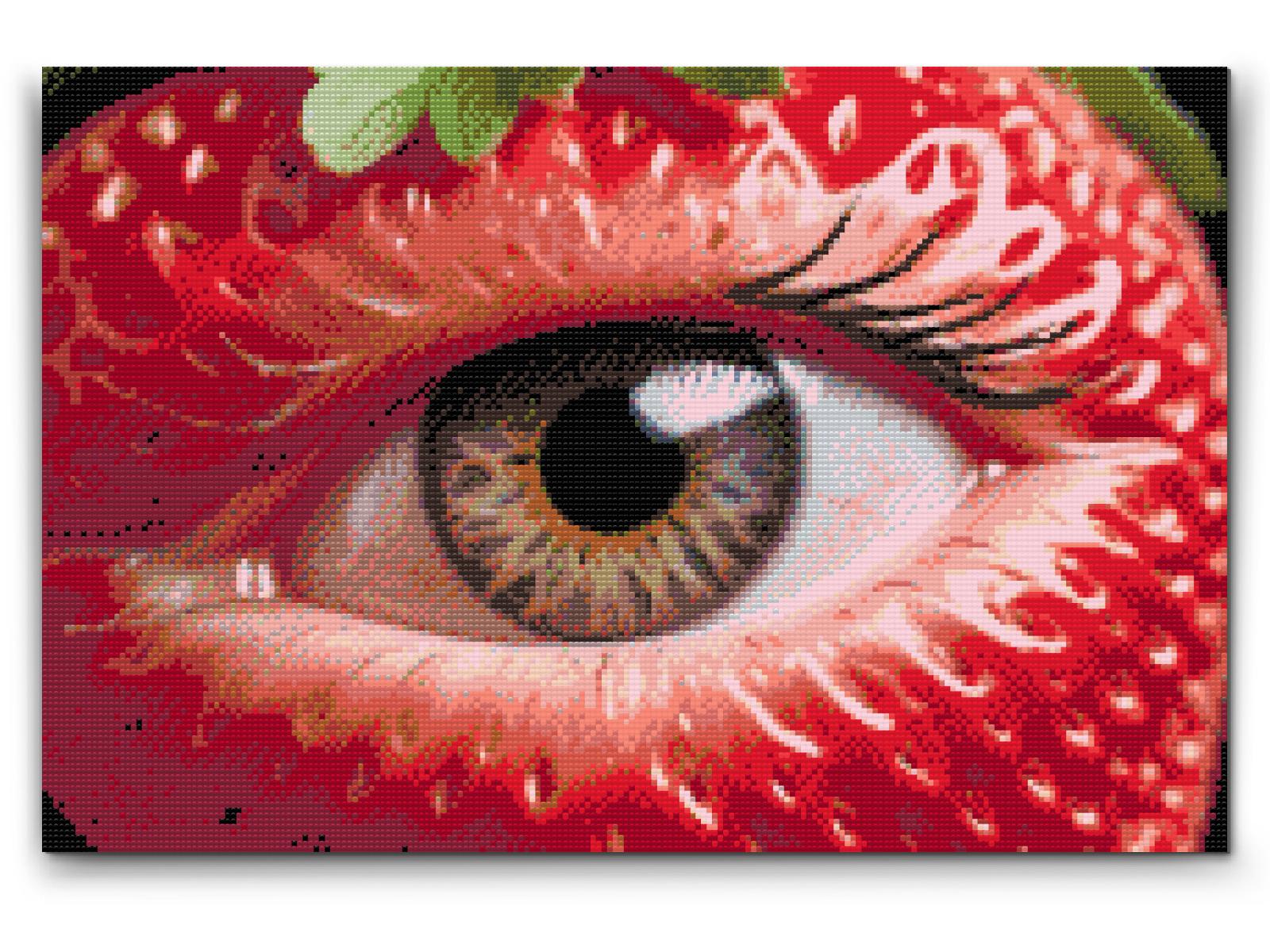 Diamond Painting - Jordbærøje