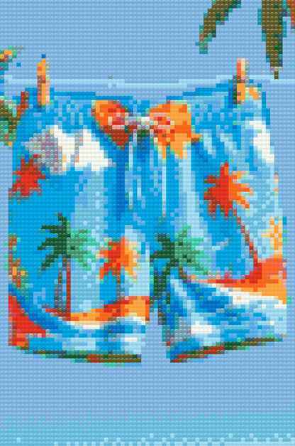 Diamond Painting - Sommerbadetøj