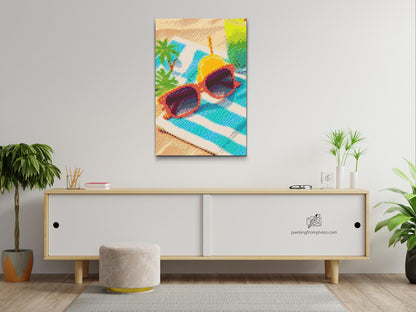 Diamond Painting - Solbriller