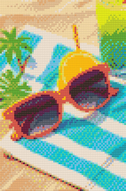 Diamond Painting - Solbriller