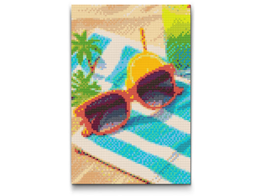 Diamond Painting - Solbriller