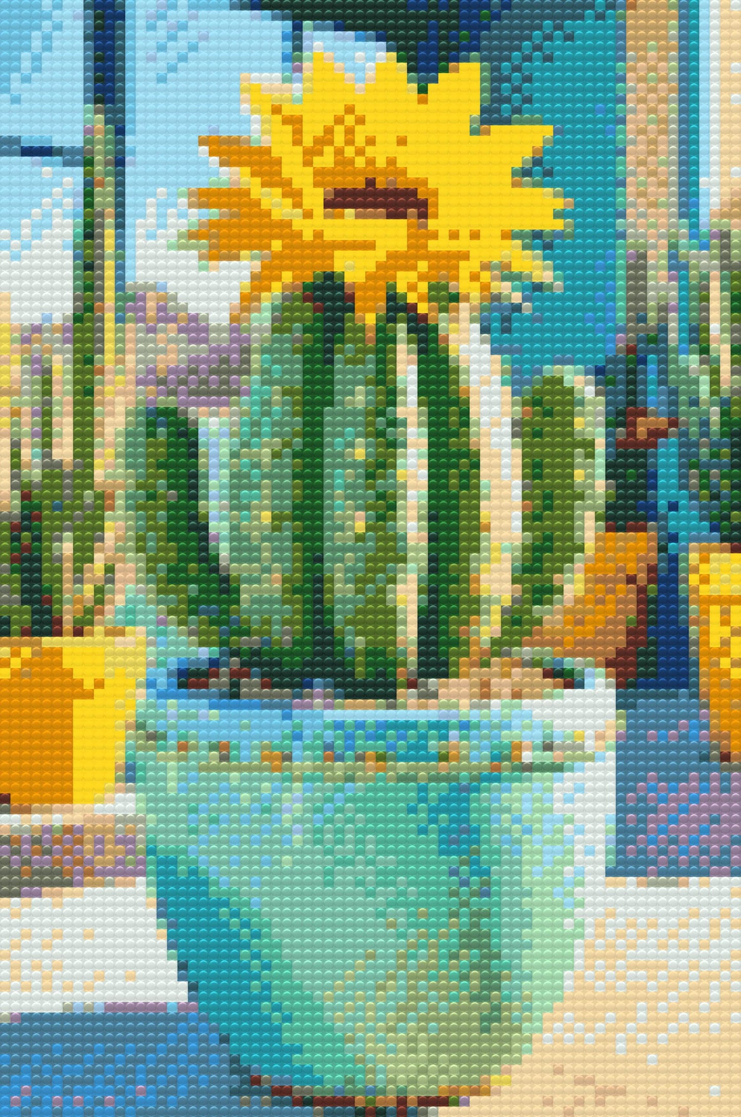 Diamond Painting - Blomstrende kaktus