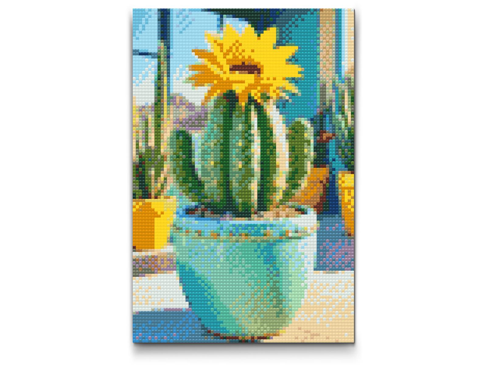 Diamond Painting - Blomstrende kaktus