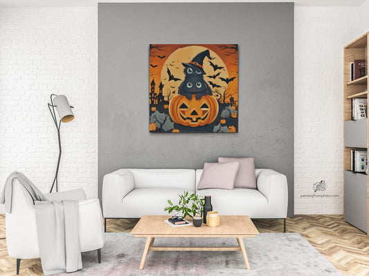 Diamond Painting - Halloween Cats