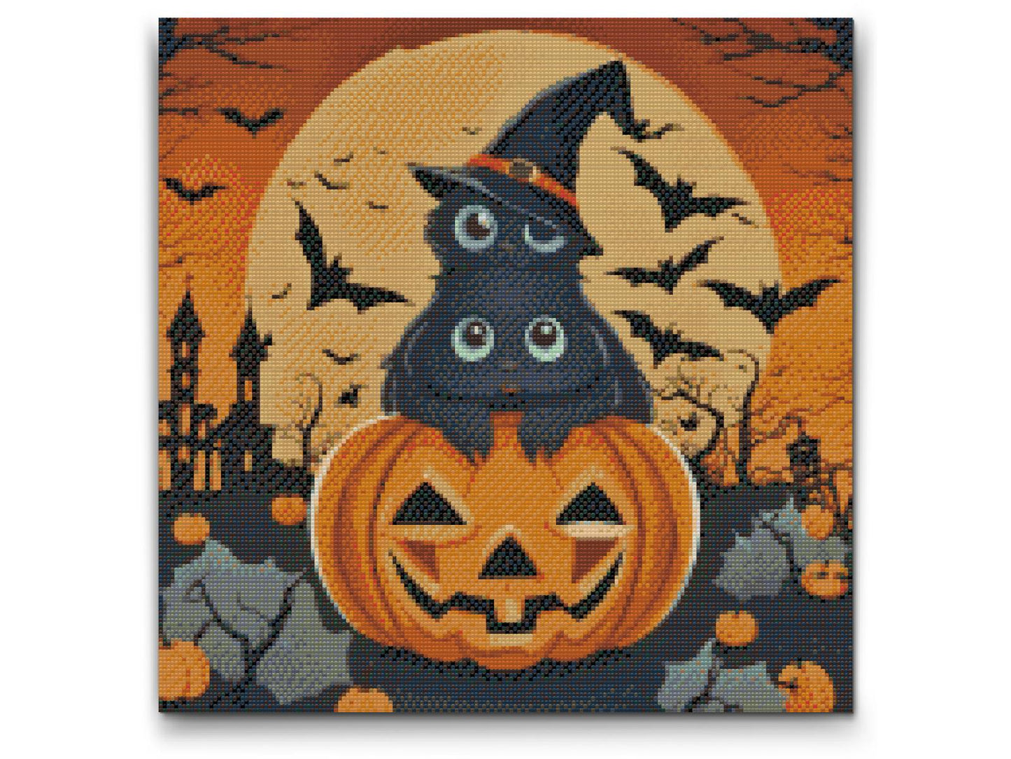 Diamond Painting - Halloween Cats