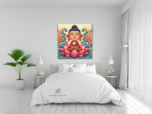 Diamond Painting - Glad Buddha