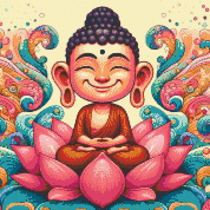 Diamond Painting - Glad Buddha