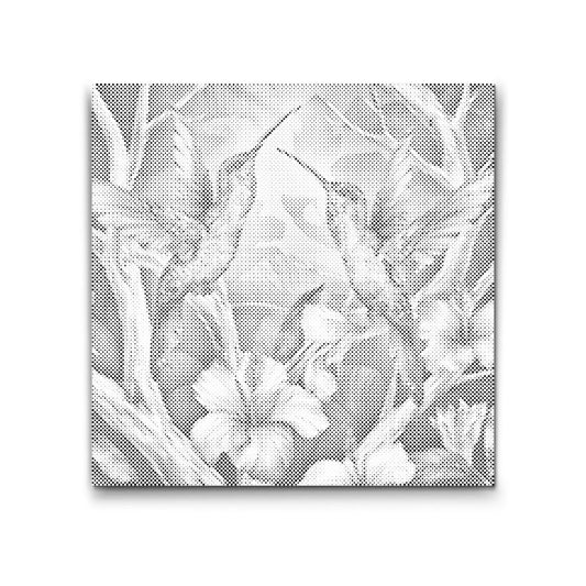 Kolibrier blandt Blomster