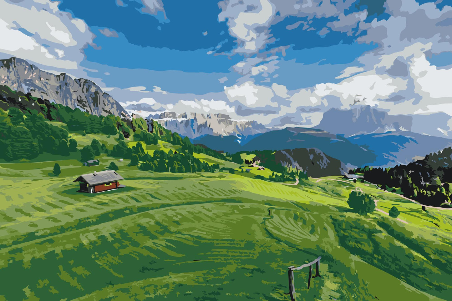 Paint by Numbers - På landet