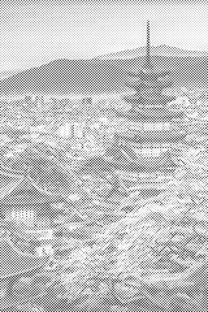 Mal-med-prikker -  Japansk tempel