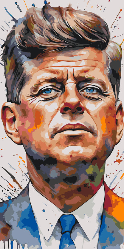 Paint by Numbers - John F. Kennedy