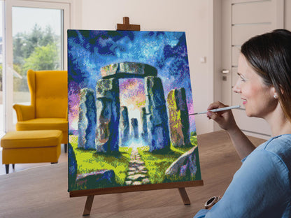 Diamond Painting - Magisk Stonehenge