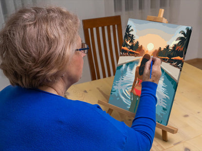 Paint by Numbers - Sommerferie