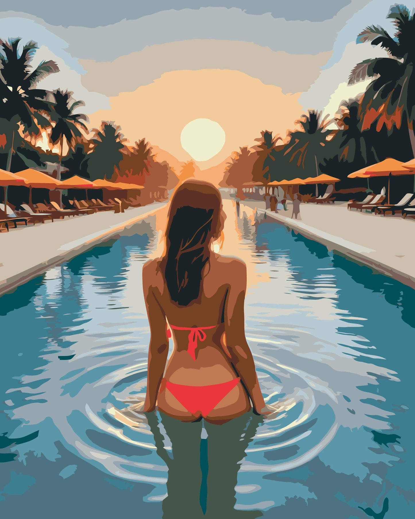 Paint by Numbers - Sommerferie