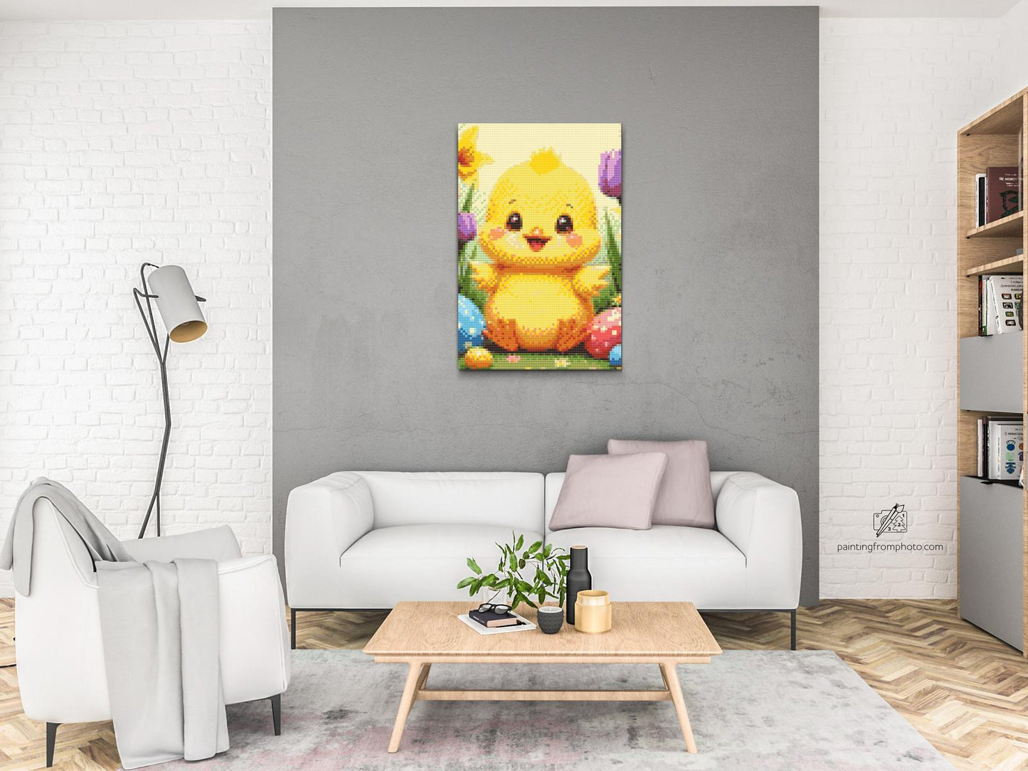 Diamond Painting - Glædelig påskepige