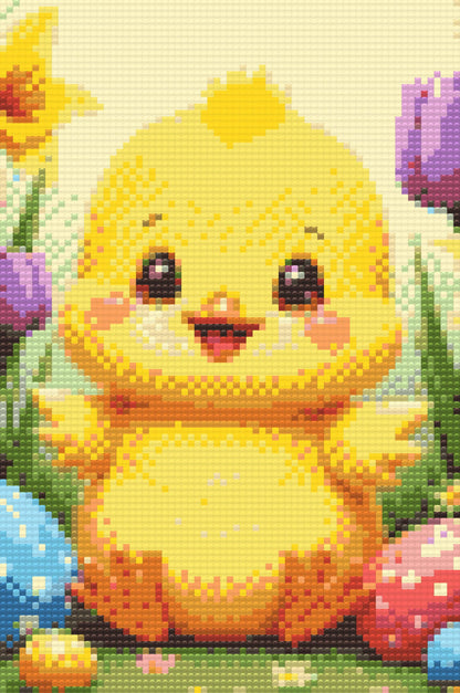Diamond Painting - Glædelig påskepige