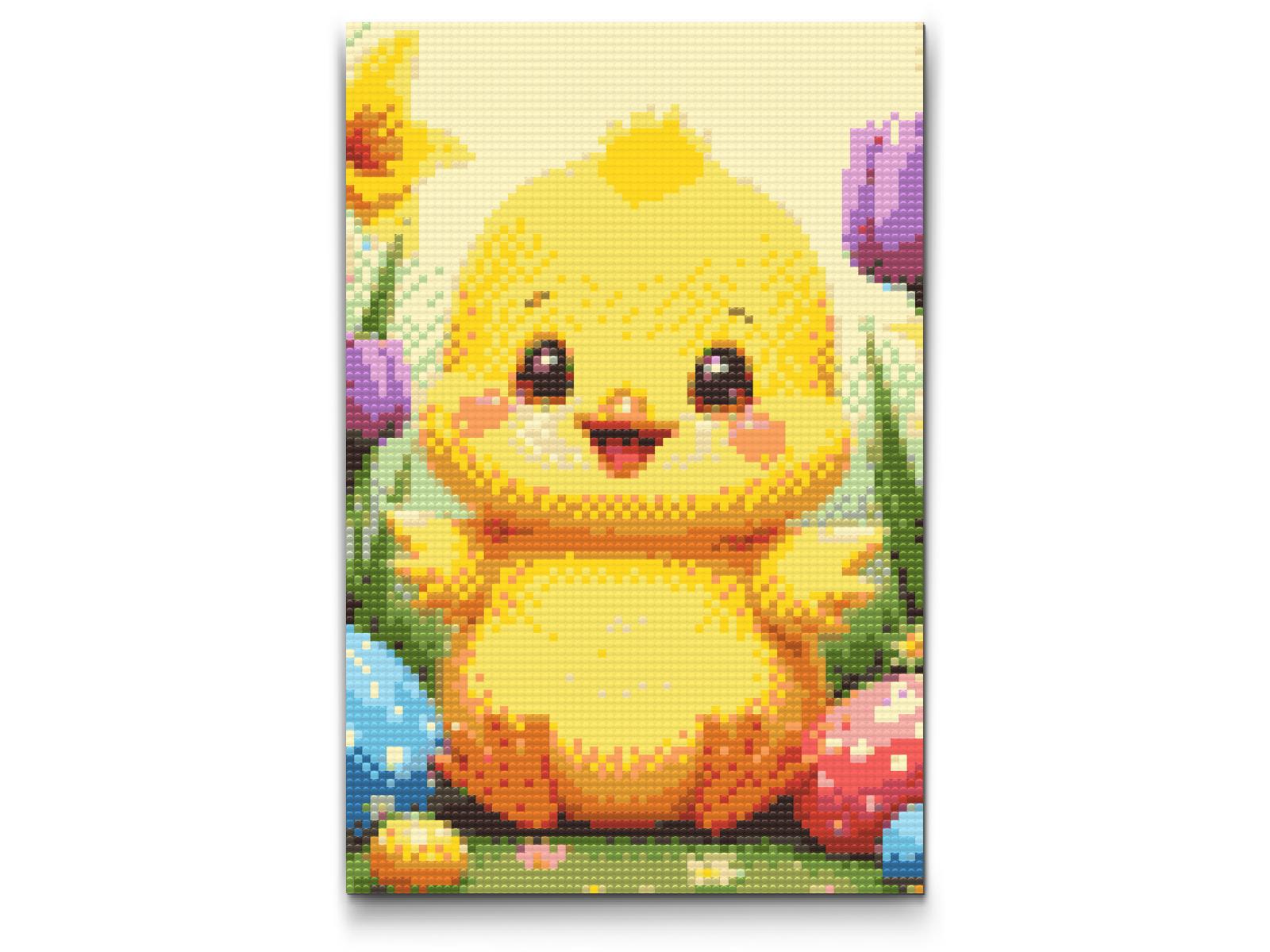 Diamond Painting - Glædelig påskepige
