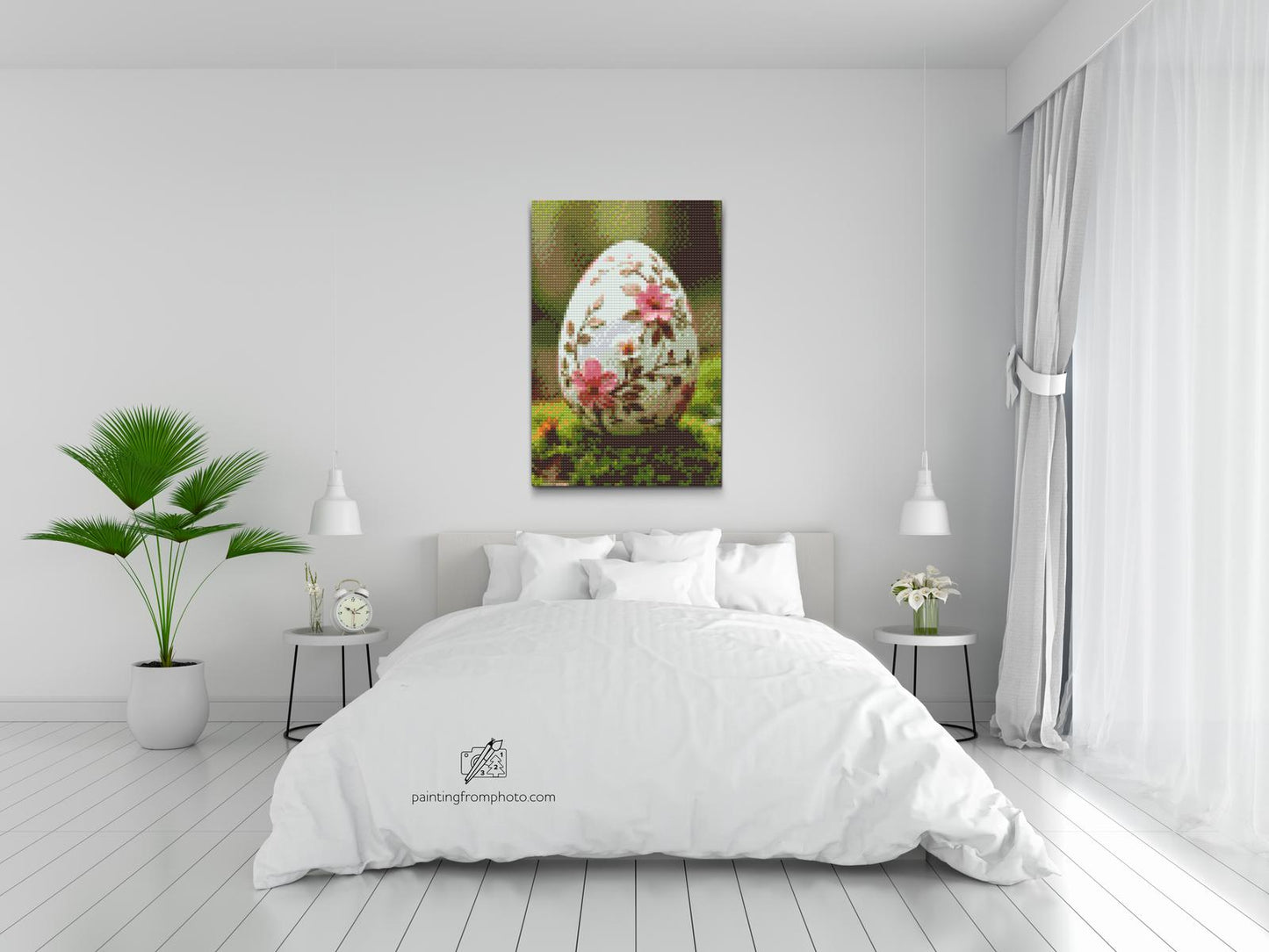 Diamond Painting - Påskeæg med pynt