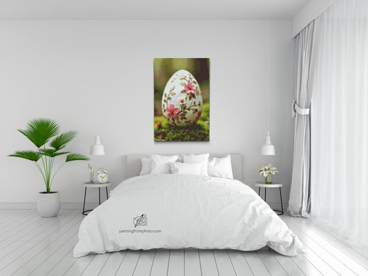Diamond Painting - Påskeæg med pynt