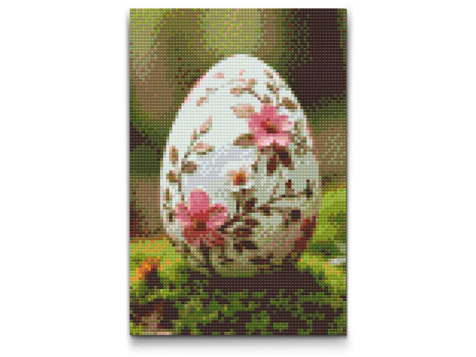Diamond Painting - Påskeæg med pynt