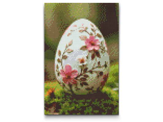 Diamond Painting - Påskeæg med pynt