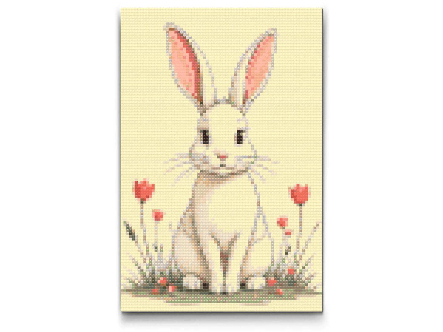 Diamond Painting - Minimalistisk kanin