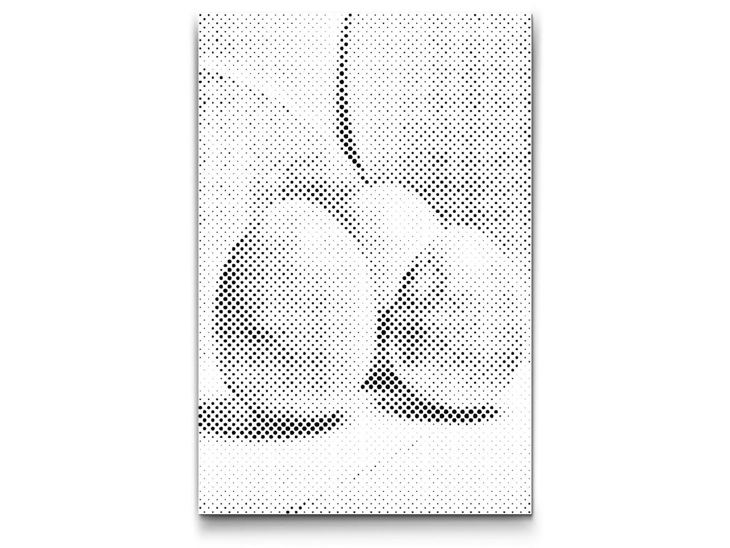 Mal-med-prikker -  Pastellæg