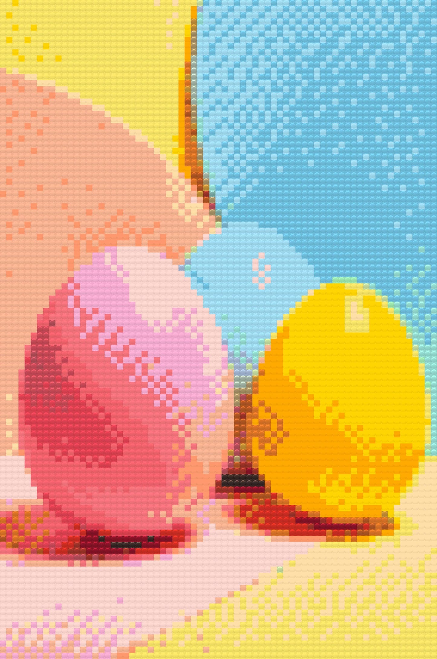 Diamond Painting - Pastellæg