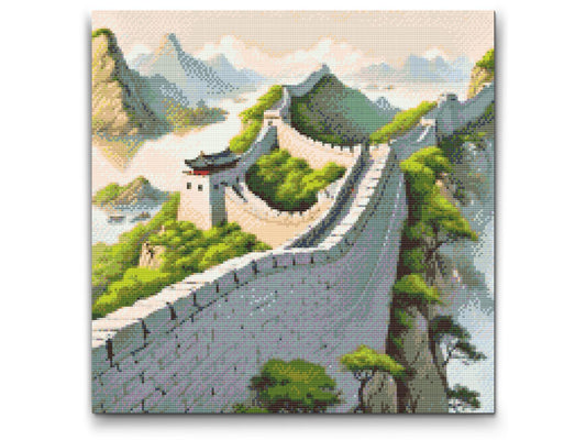 Diamond Painting - Den Kinesiske Mur 3