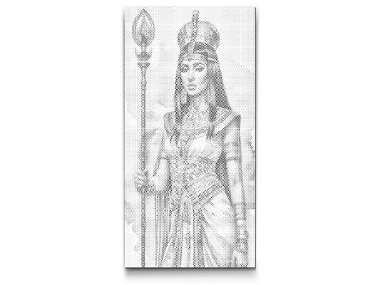 Mal-med-prikker -  Cleopatra – Dronning af Egypten