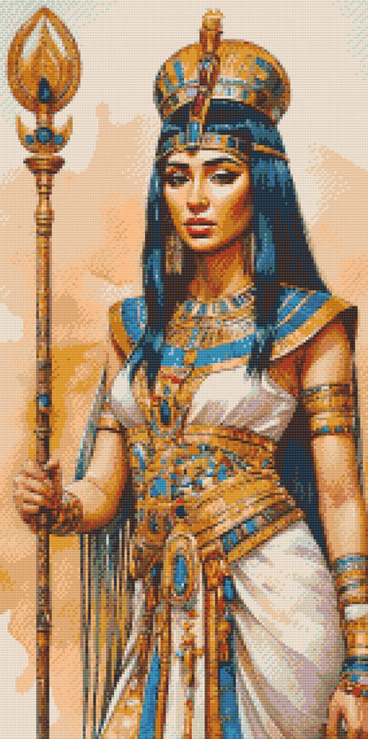 Diamond Painting - Cleopatra – Dronning af Egypten