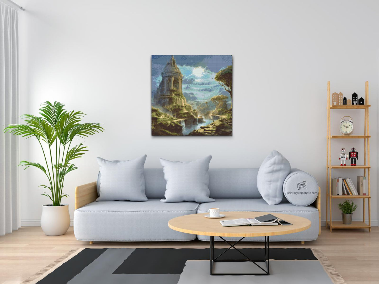 Diamond Painting - Et forsømt slot