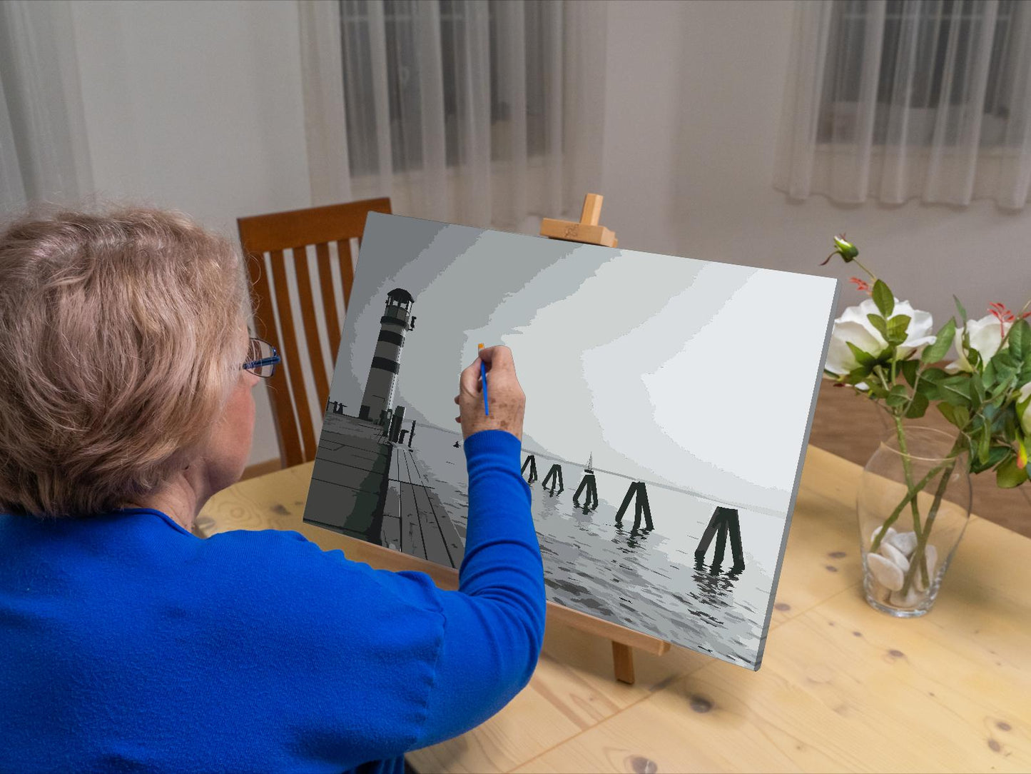Paint by Numbers - Neusiedl-søen