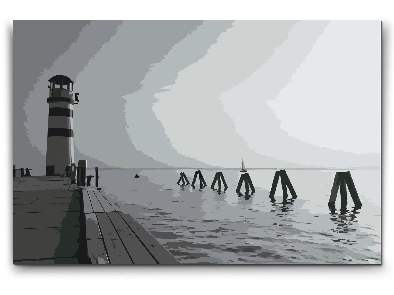 Paint by Numbers - Neusiedl-søen