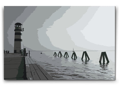 Paint by Numbers - Neusiedl-søen