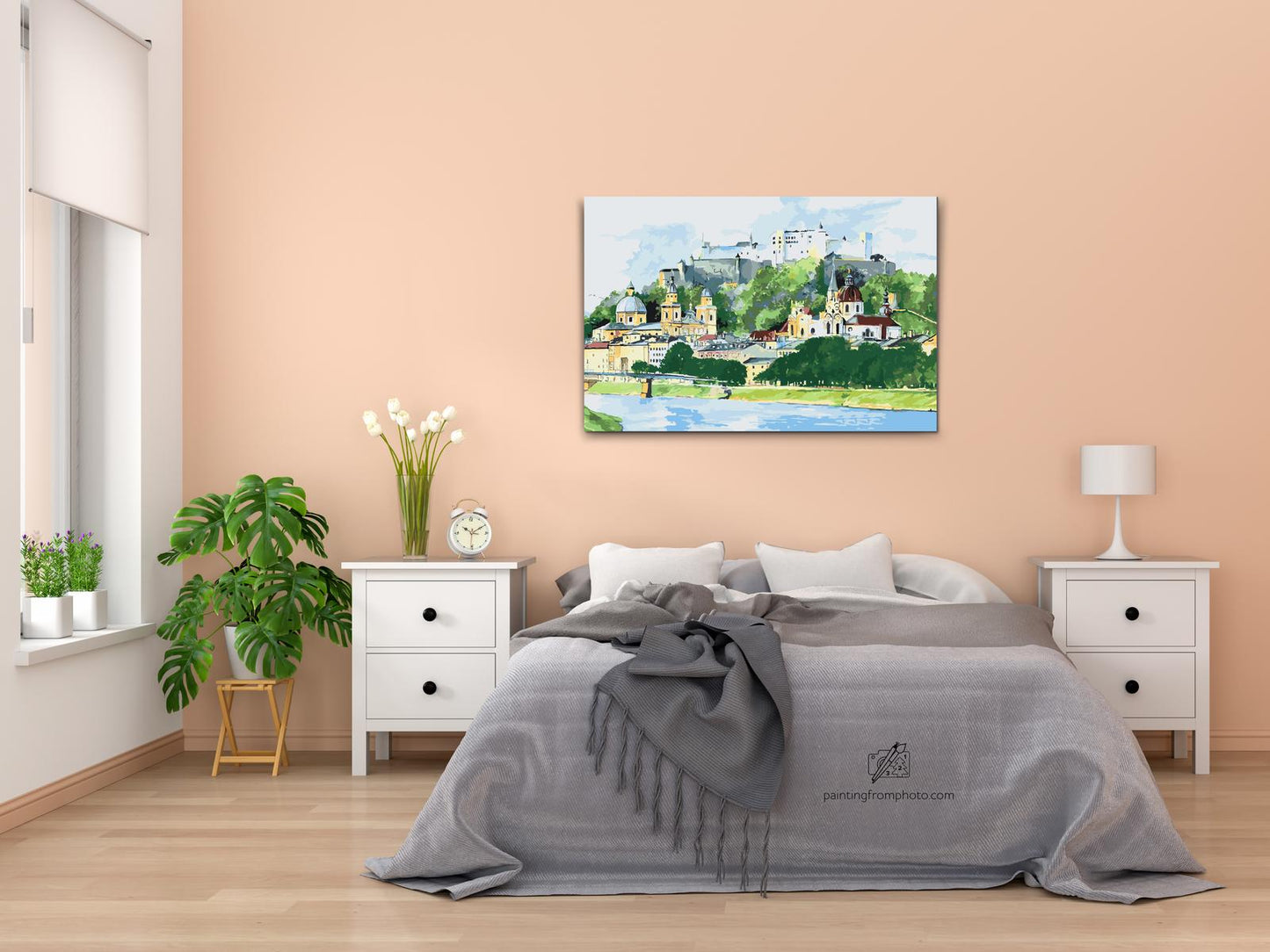 Paint by Numbers - Salzburg-maleri