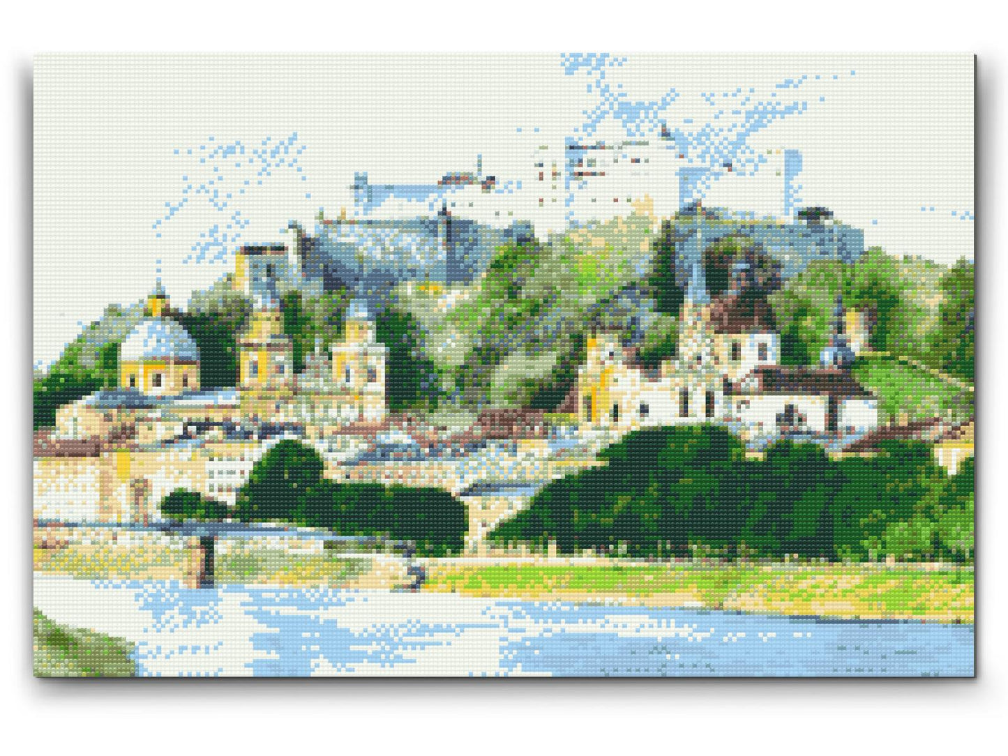 Diamond Painting - Salzburg-maleri