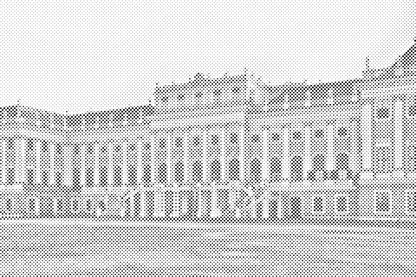 Mal-med-prikker -  Schonbrunn Slot