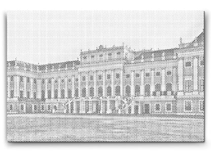 Mal-med-prikker -  Schonbrunn Slot