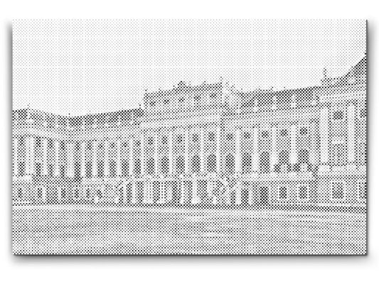 Mal-med-prikker -  Schonbrunn Slot