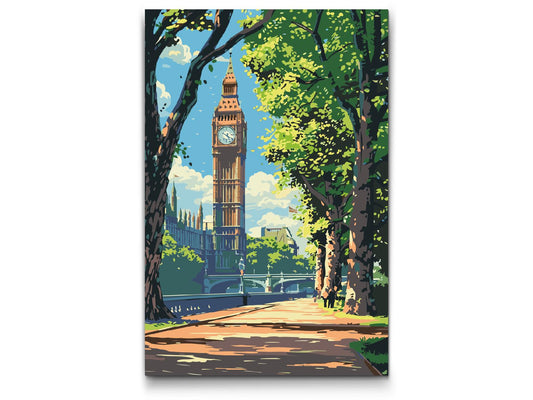 Paint by Numbers - Forår i London