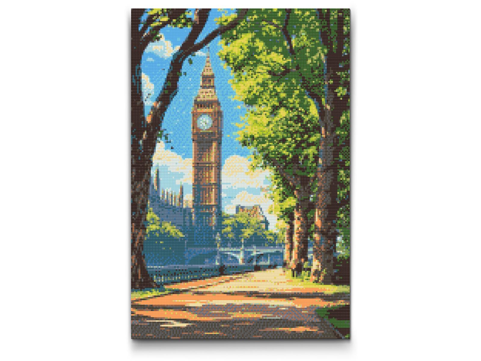 Diamond Painting - Forår i London