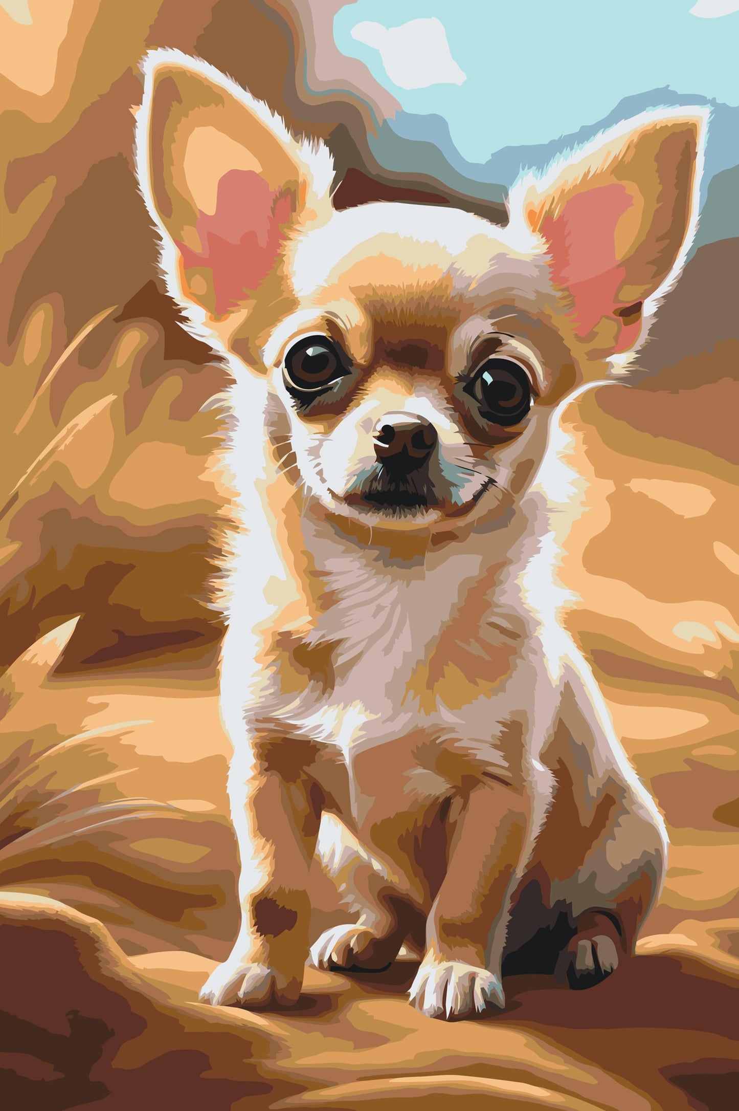 Paint by Numbers - Chihuahua